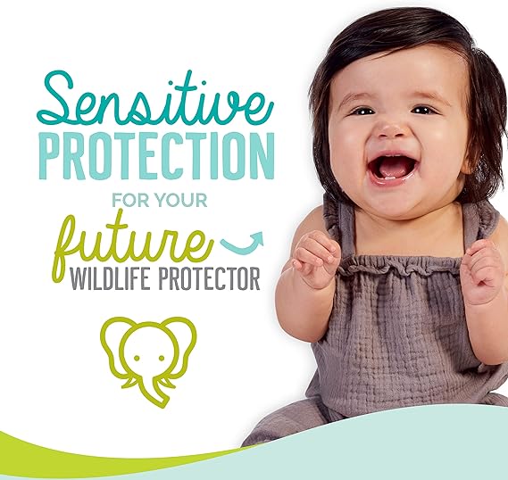 Seventh Generation - Baby Diapers Sensitive Protection, Talla 2 - 80 Pañales