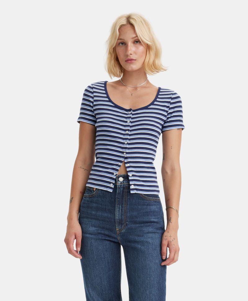 LEVI'S - TOP BRITT SNAP-FRONT