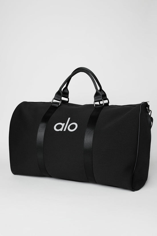 Large traverse duffle - Black/Silver