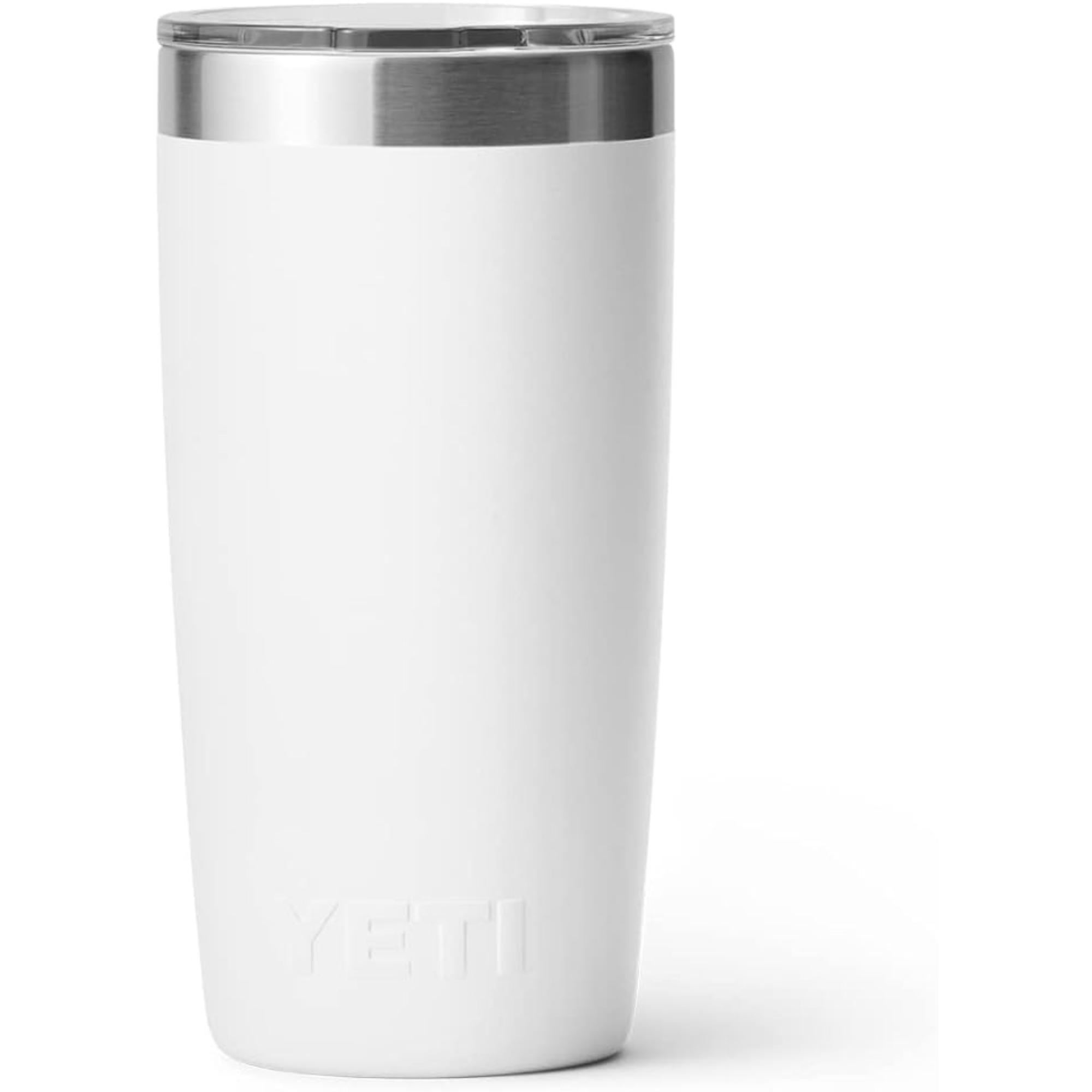 YETI Rambler - Vaso de 300 ml, de Acero Inoxidable, aislado al vacío con tapa MagSlider - Blanco