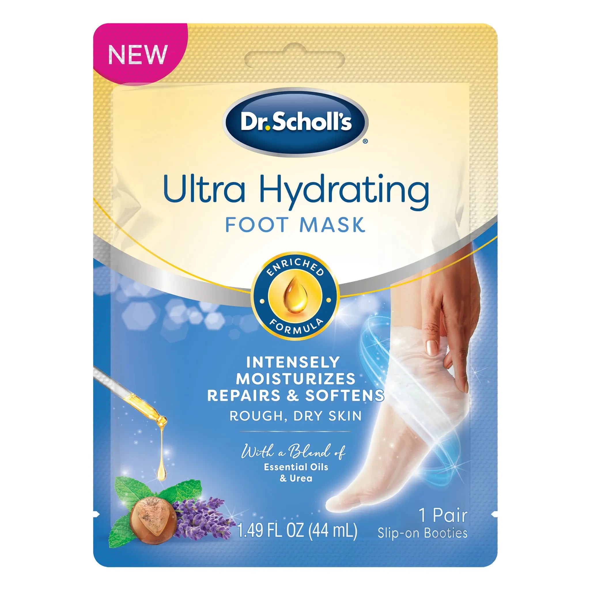 DR. SCHOLL’S Mascarilla para pies Ultra Hidratante