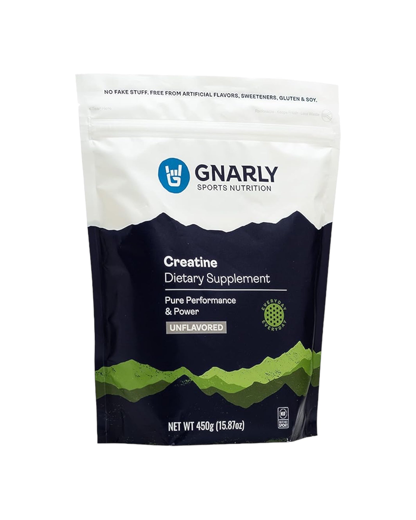Creatina en Polvo sin Sabor Gnarly Nutrition - (450g)