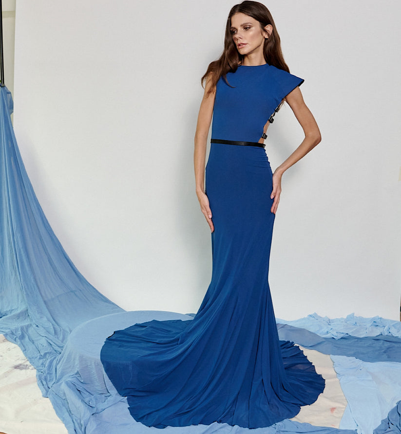 Vestido Petalo - Índigo