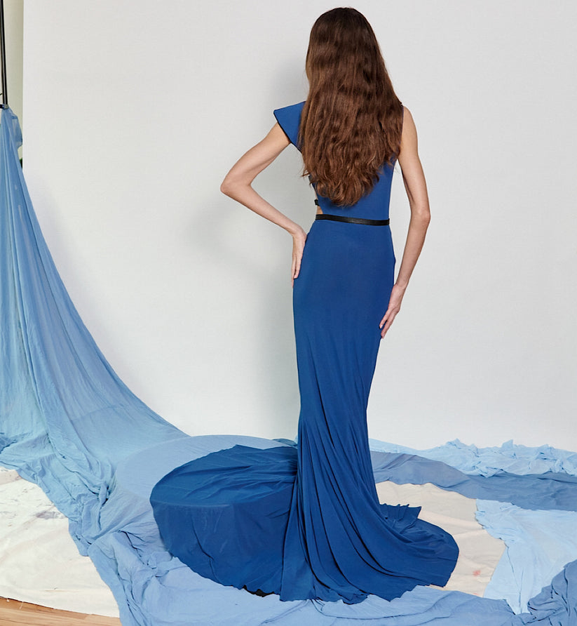 Vestido Petalo - Índigo