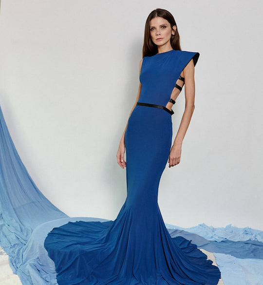 Vestido Petalo - Índigo
