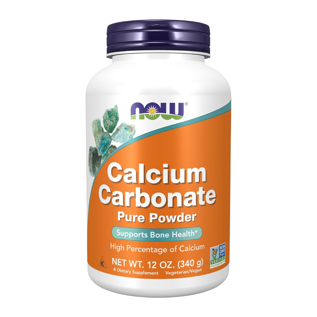 NOW Foods Calcium Carbonate - 340 g