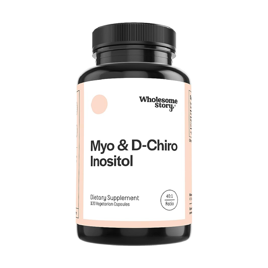 Wholesome Story Myo-inositol y D-Chiro mezcla de inositol - 120 caps