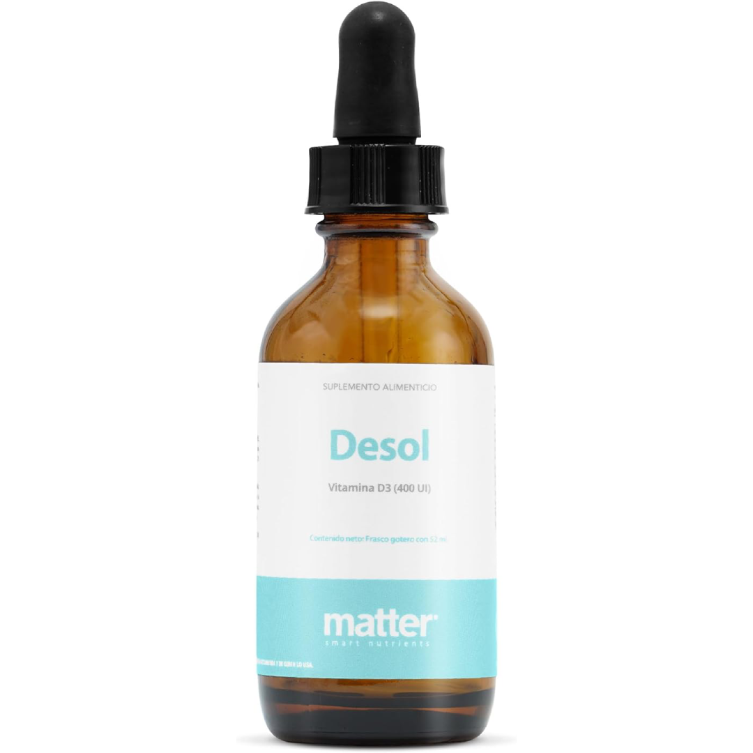 MATTER SMART NUTRIENTS Desol Suplemento Alimenticio de Vitamina D3 en gotas