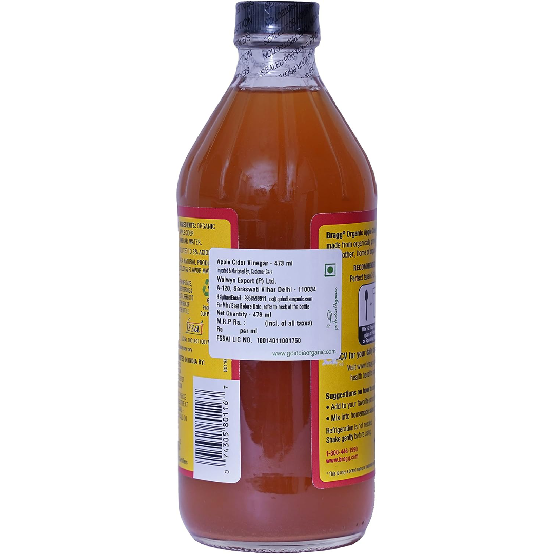 Vinagre de Manzana Orgánico 473ml