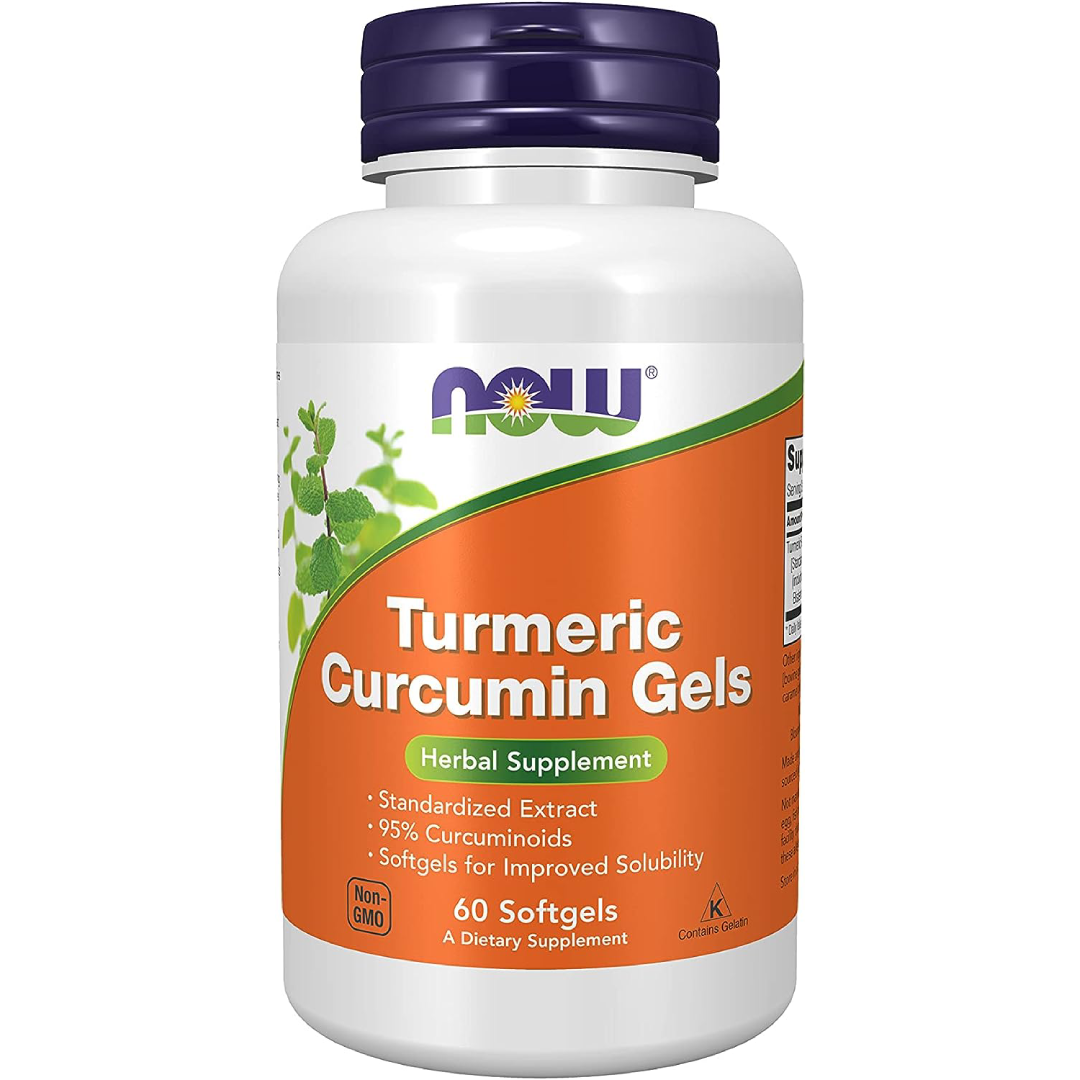 NOW - Supplements Curcumin - 60 Softgels