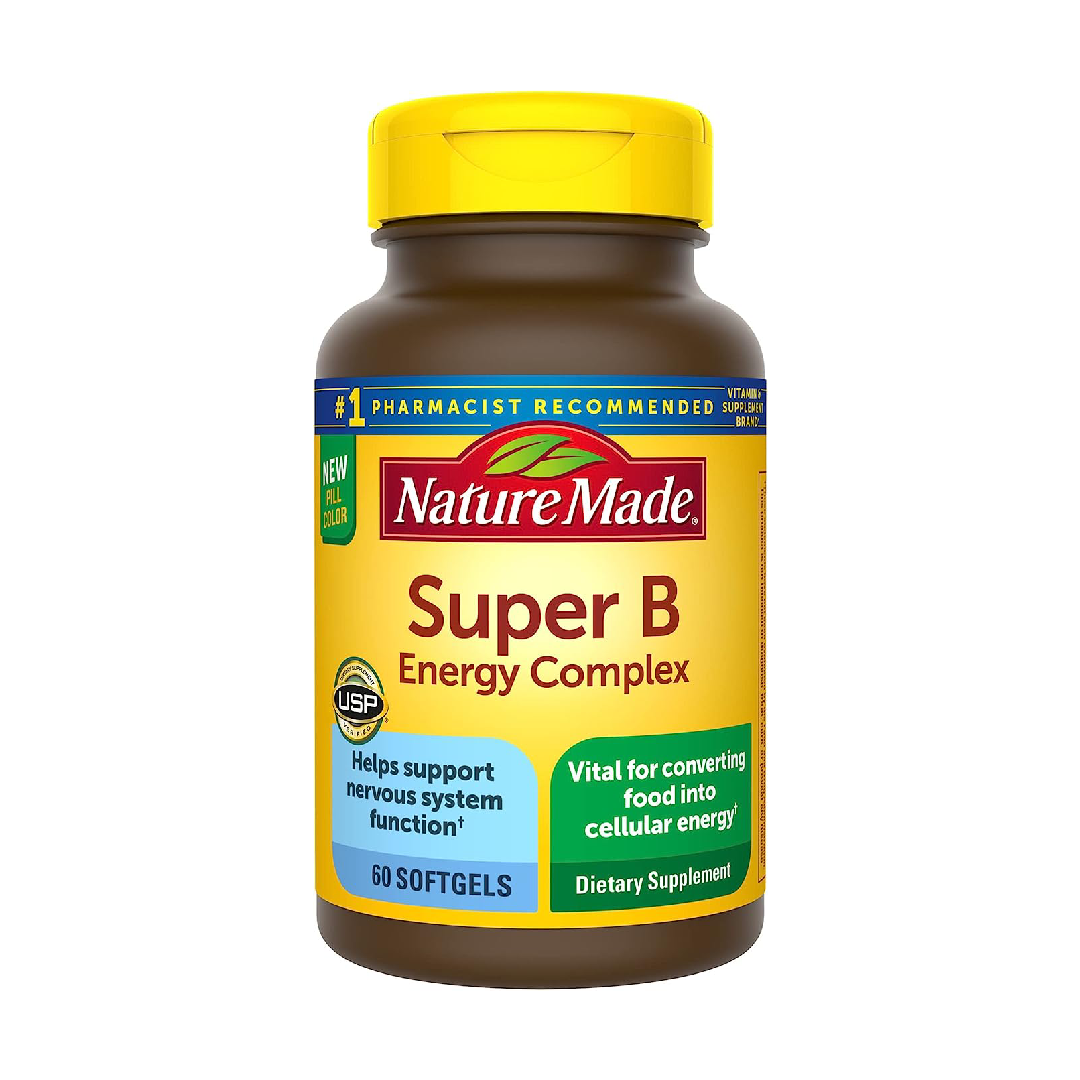 Nature Made Super B Energy Complex - 60 Softgels