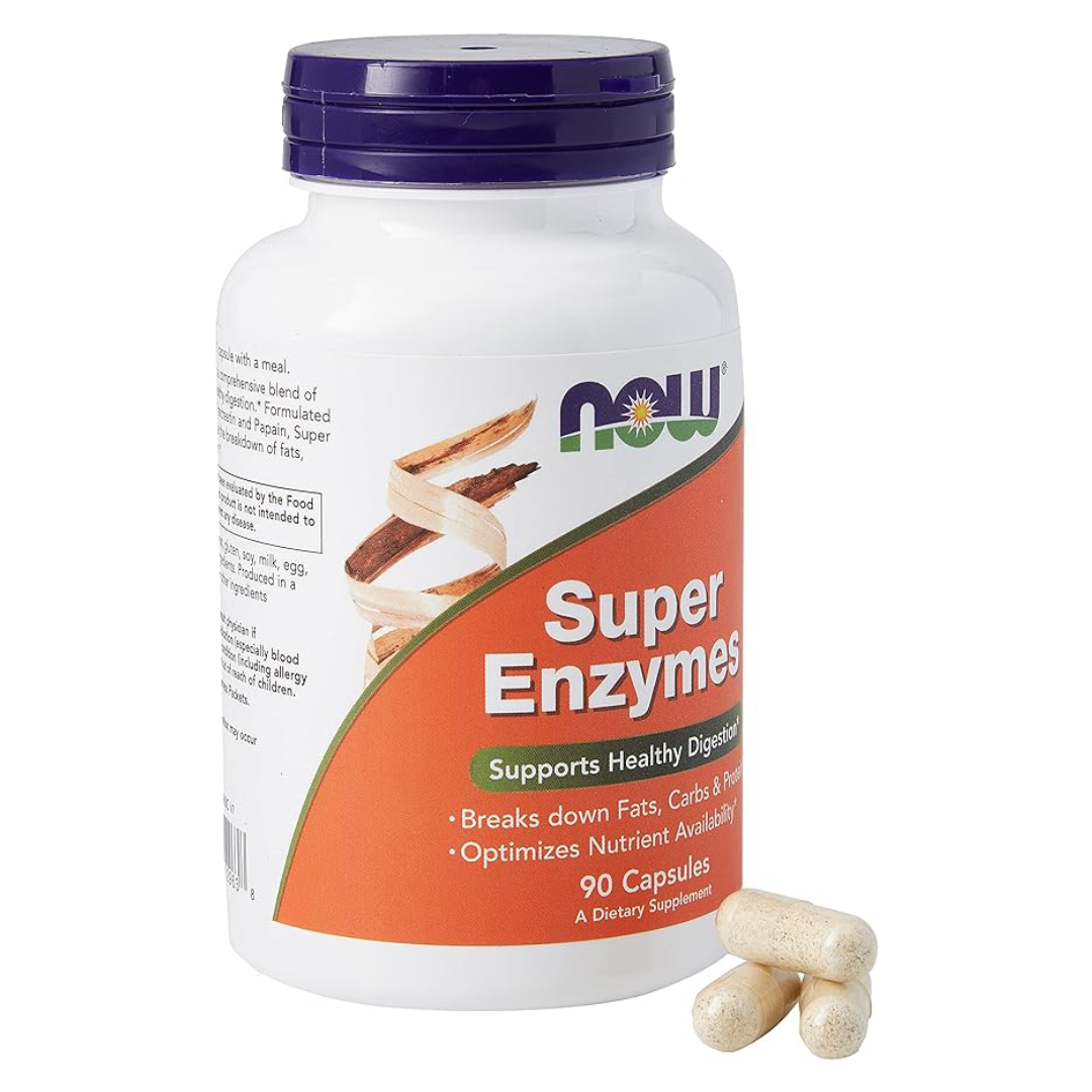 Now Foods Super Enzymes - 90 Capsules by Now Foods