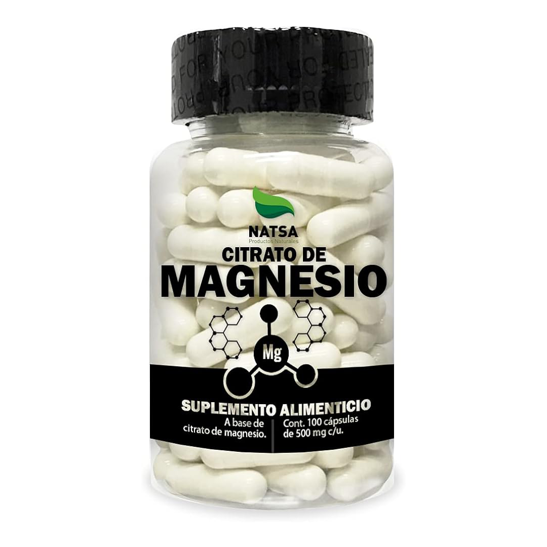Natsa Citrato de Magnesio - 100 caps