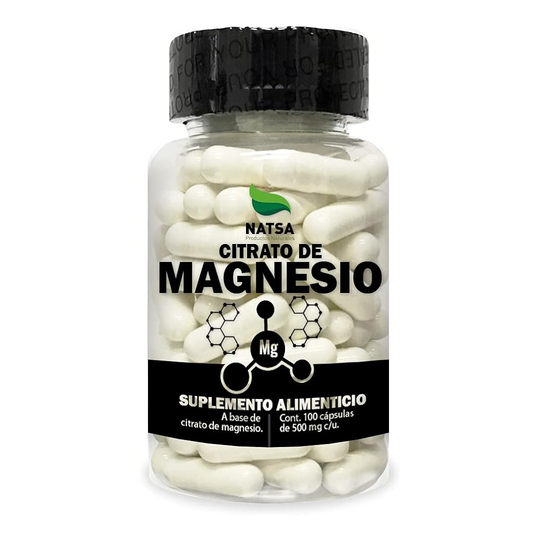 Natsa Citrato de Magnesio - 100 caps