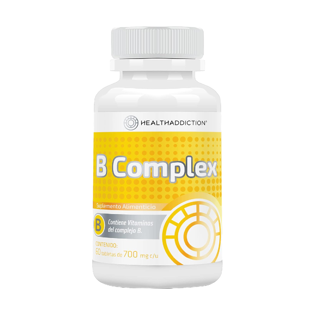 HealthAddiction B Complex - 60 Tabletas