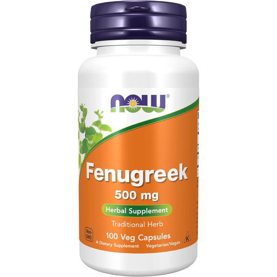 NOW Foods Fenugreek 500mg - 100 Vcaps