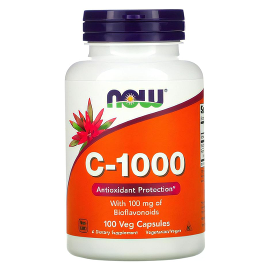 Now foods | Vitamina C-1000 con Bioflavonoides 100 Cápsulas