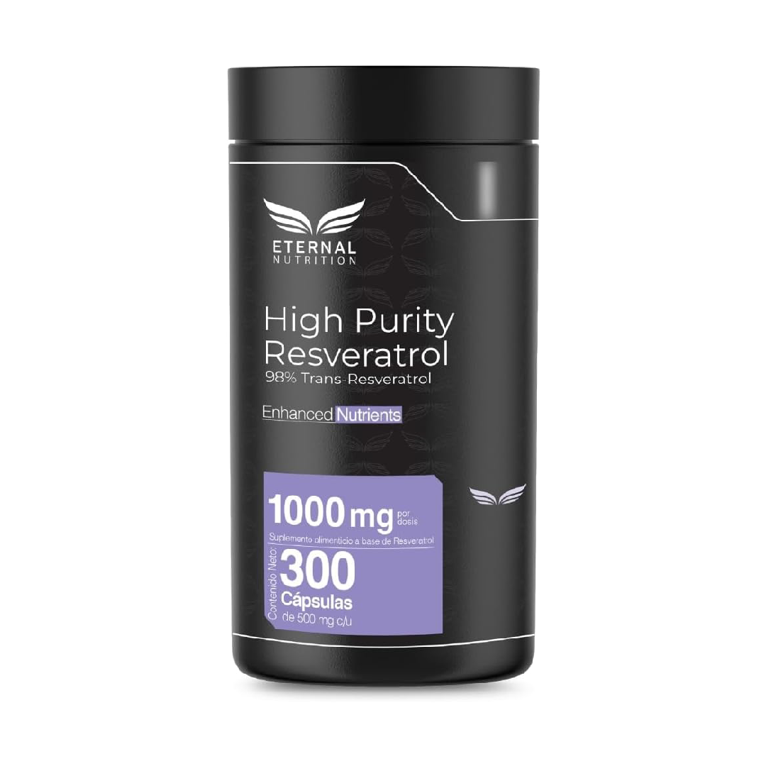 Eternal Nutrition - High Purity Resveratrol 98% Trans-Resveratrol - 300 cap