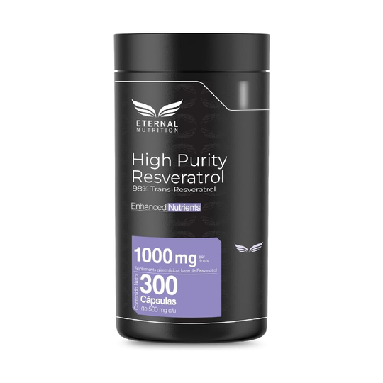 Eternal Nutrition - High Purity Resveratrol 98% Trans-Resveratrol - 300 cap