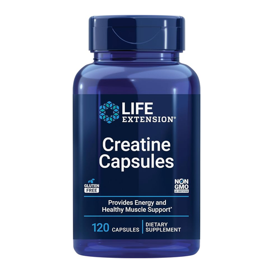 Life Extension Creatine 120 Vegetarian Capsules
