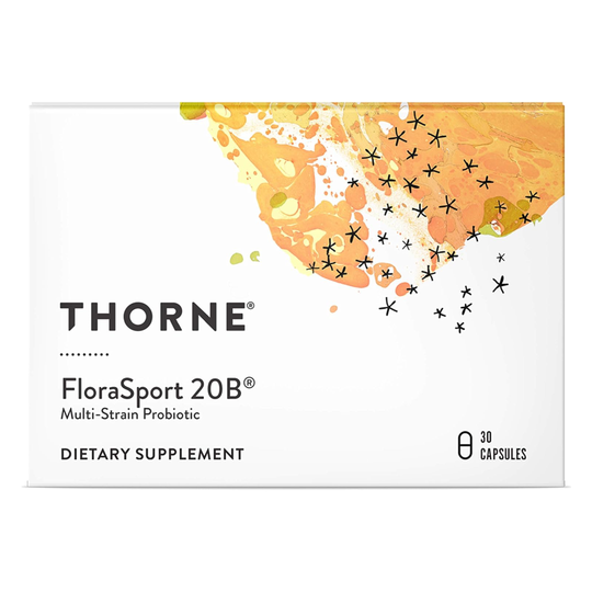 Thorne - Suplemento probiótico FloraSport 20B - 30 cap