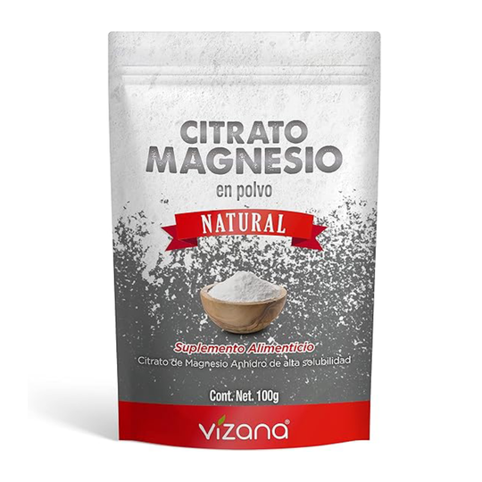 Vizana Nutrition Citrato de Magnesio en Polvo -  100 g