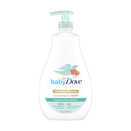 Baby Dove - Wash, Sensitive Moisture - 591 ml
