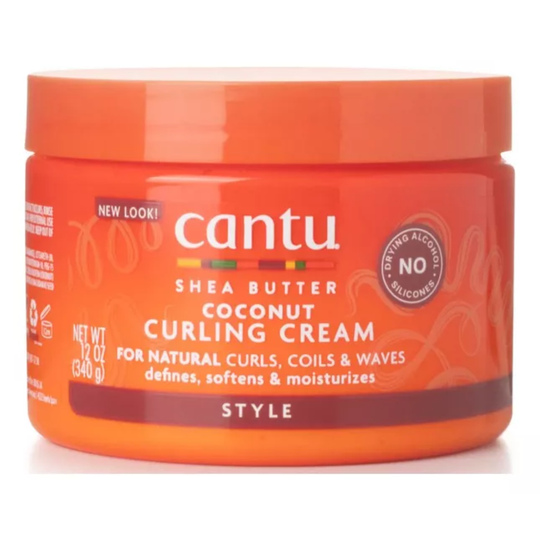 Cantu, Crema de Coco para Rizos - ¡Nutre y Define tus Rizos con el Poder del Coco!