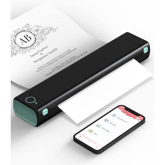 Phomemo Impresora Portátil Inalámbrica para Viajes Bluetooth Móvil