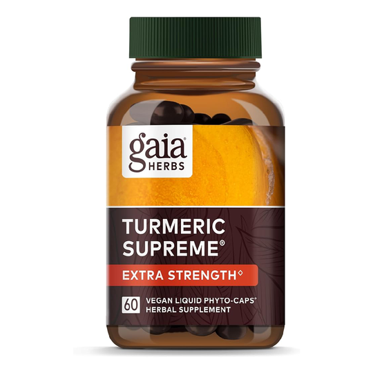 Gaia Herbs Turmeric Supreme - 60 Liquid Phyto-Capsules
