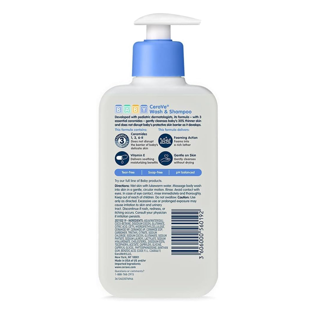 CeraVe - Baby Wash & Shampoo - 237 ml
