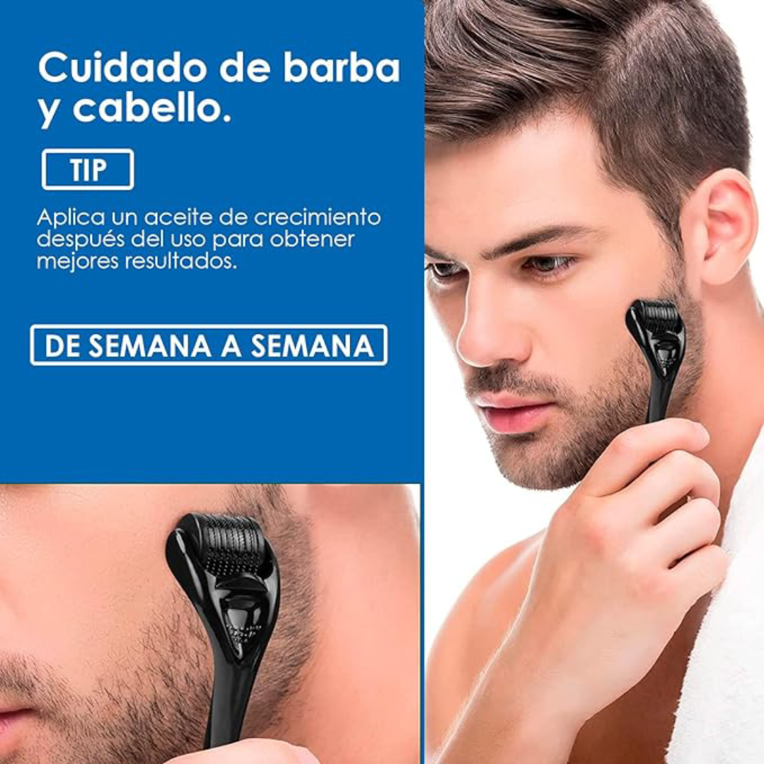 Calmind Rodillo Facial de Titanio para Cuidado de la piel 0.3mm