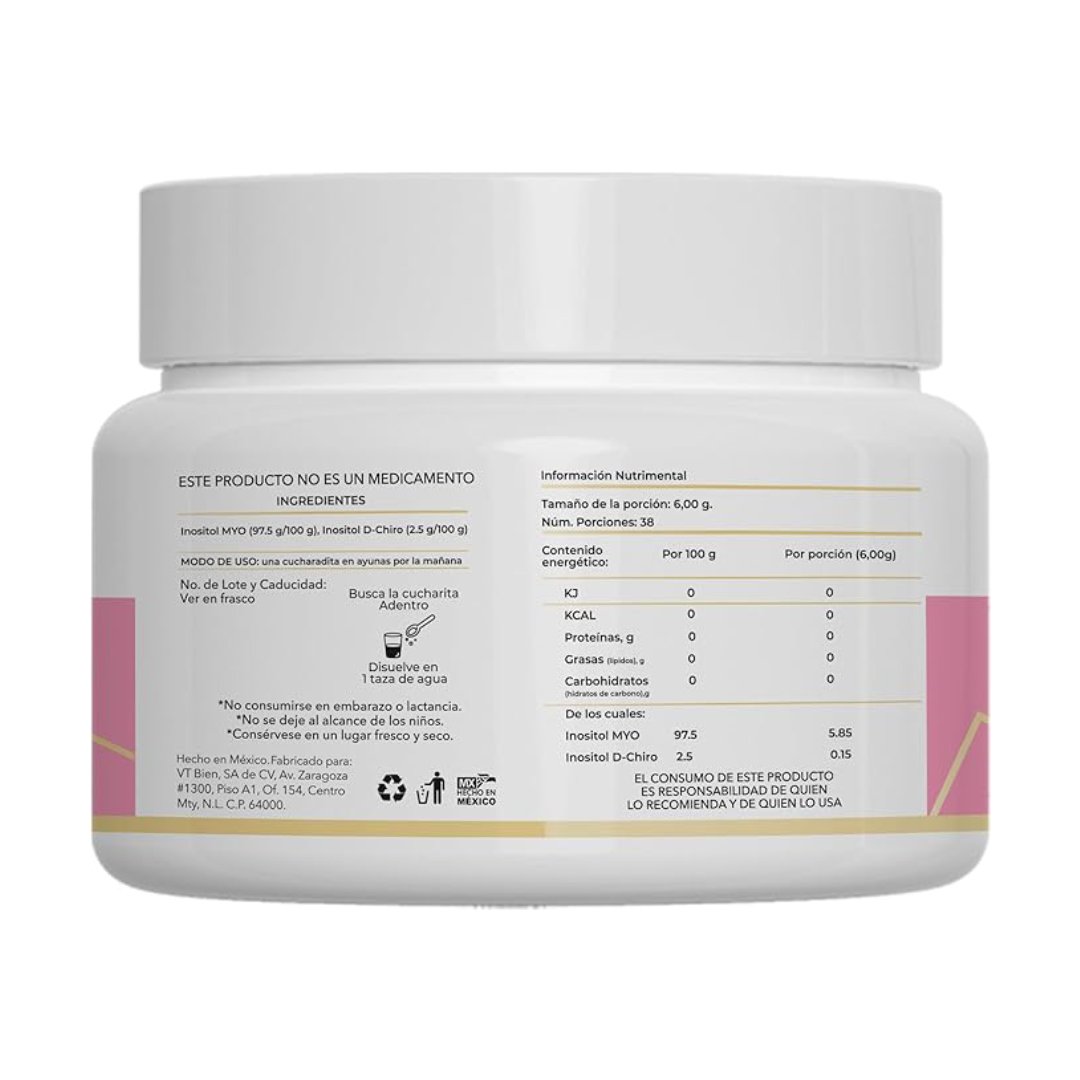 Bikini Burn Inositol Myo y D-Chiro Ovato - 230 g