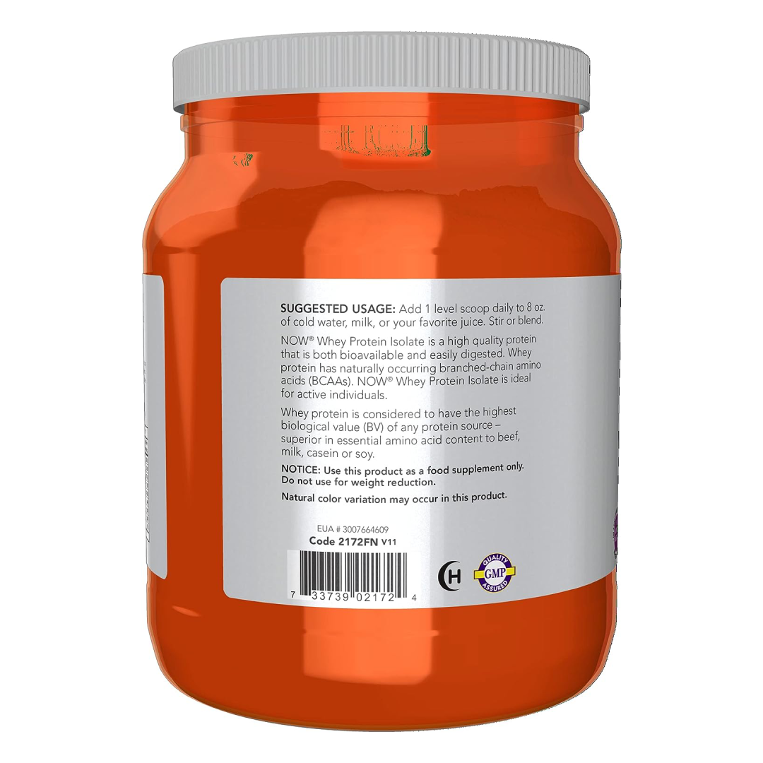Now Sports - Whey Protein Isolate - 544 g