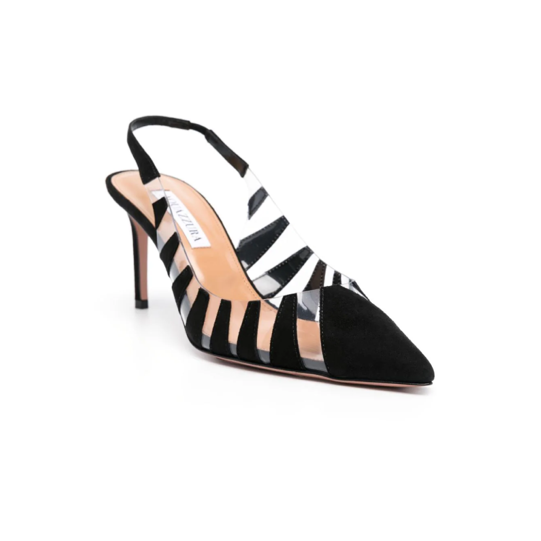 Aquazzura - Zapatillas Hot Rumor Sling con tacón de 75mm