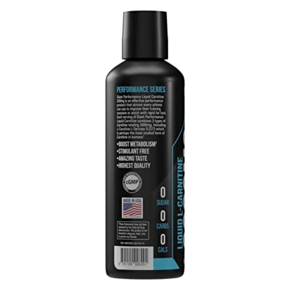 Giant Sports Performance Series, L-Carnitina Líquida - 3000