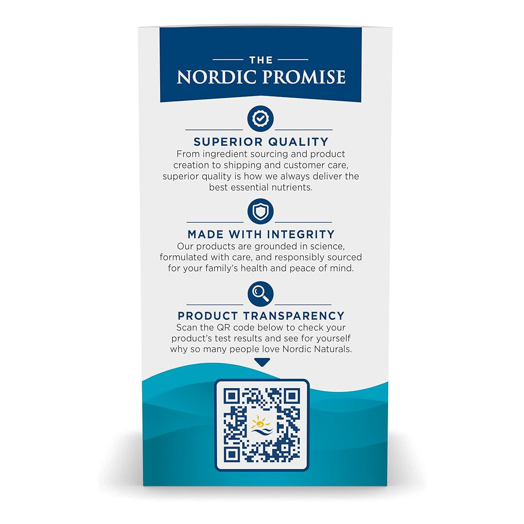 Nordic Naturals - Omega-3 Lemon taste - 180 Softgels