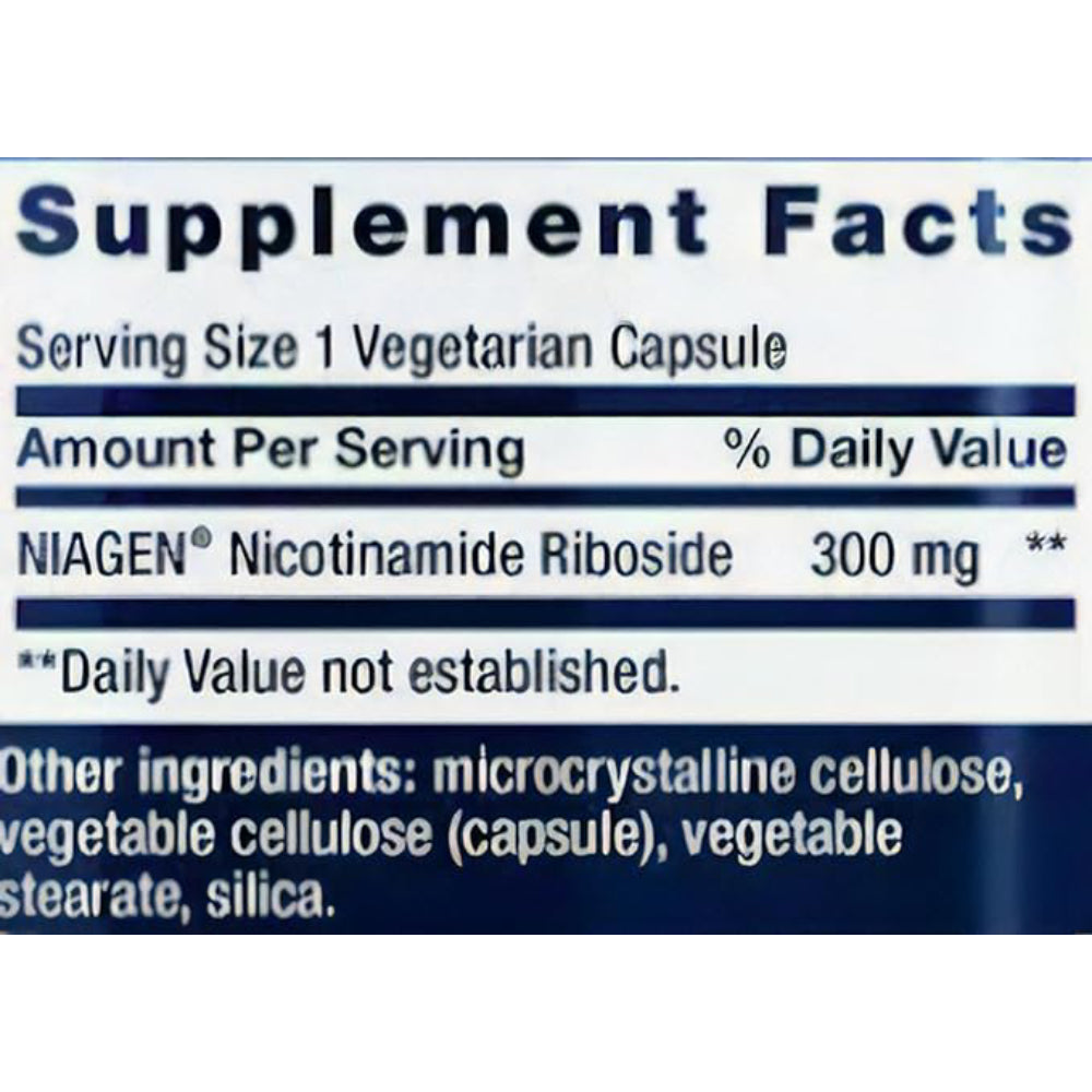 Life Extension Nad 100 Mg 30 Capsulas