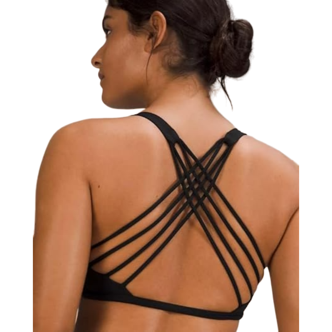 Lululemon Free to Be Wild brasier deportivo de tiras