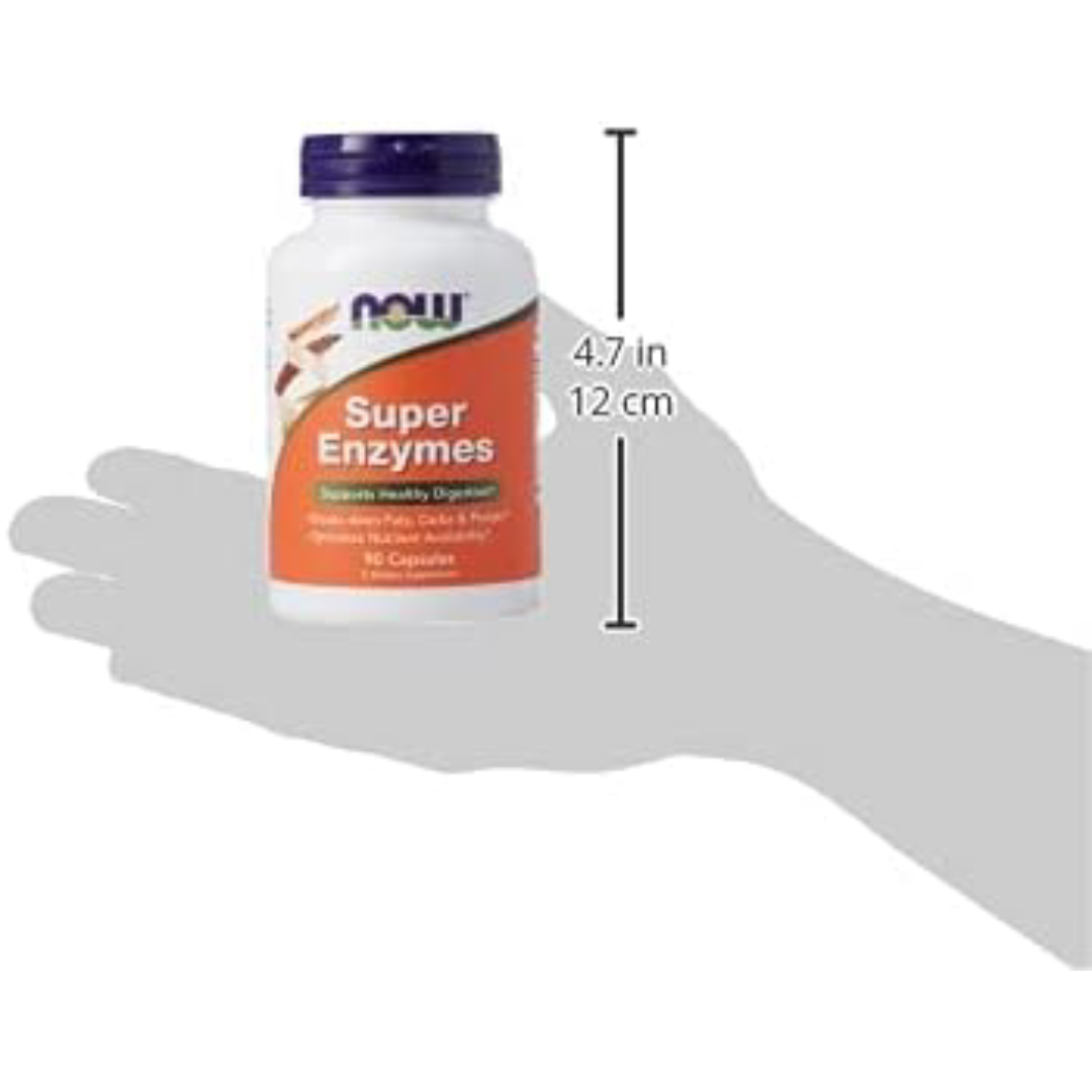 Now Foods Super Enzymes - 90 Capsules by Now Foods