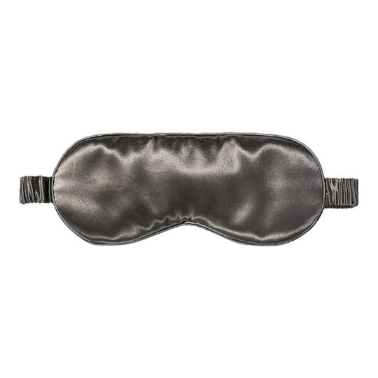 Slip Máscara de seda para dormir, color carbón (talla única)