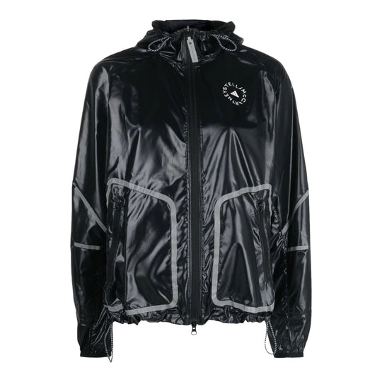 Adidas by Stella McCartney - Chamarra con capucha y cierre