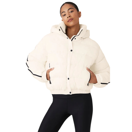 Aspen love puffer jacket - IVORY