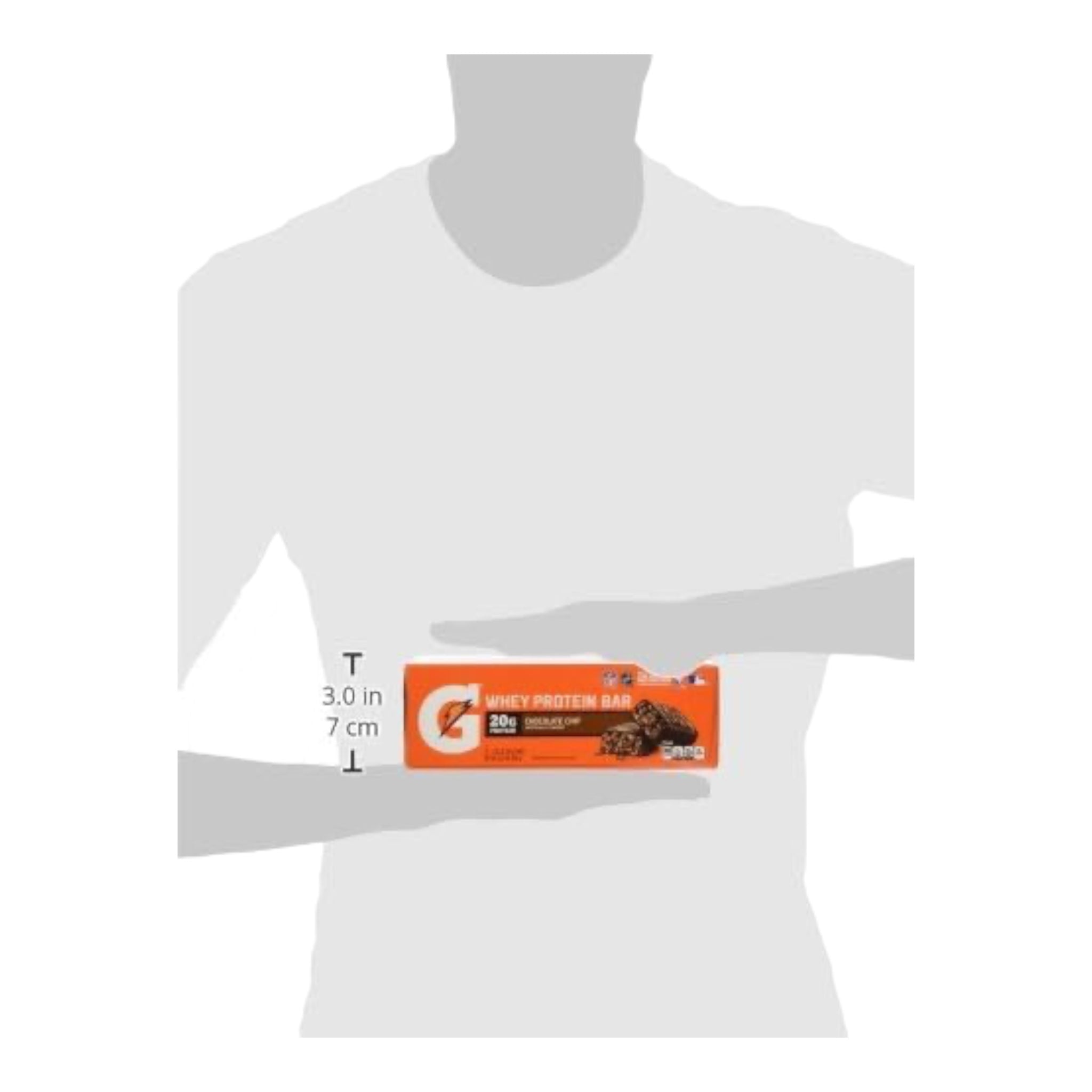 Barras de recuperación de proteínas de suero Gatorade, 12 unidades