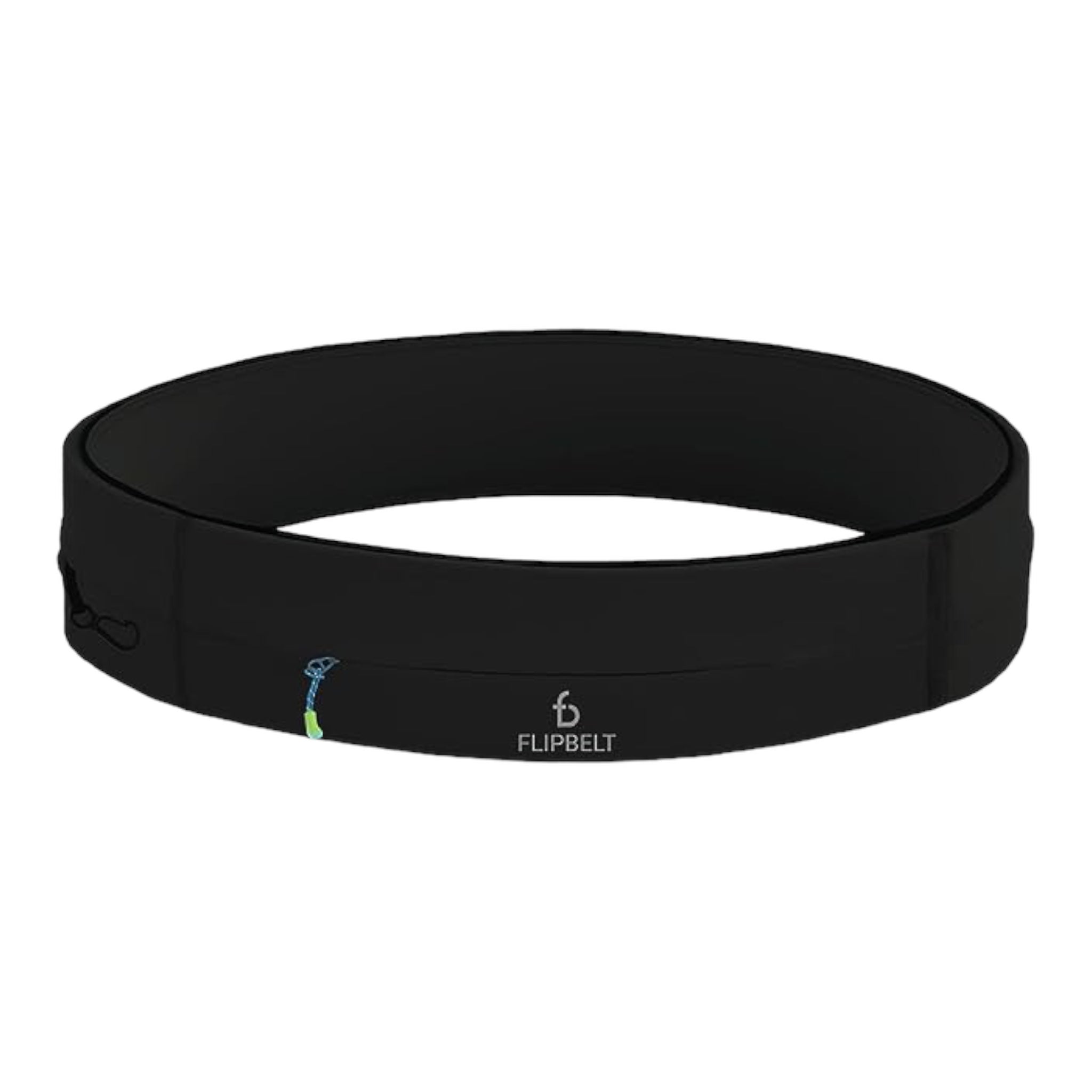 FlipBelt Cinturón de entrenamiento para correr y fitness, negro