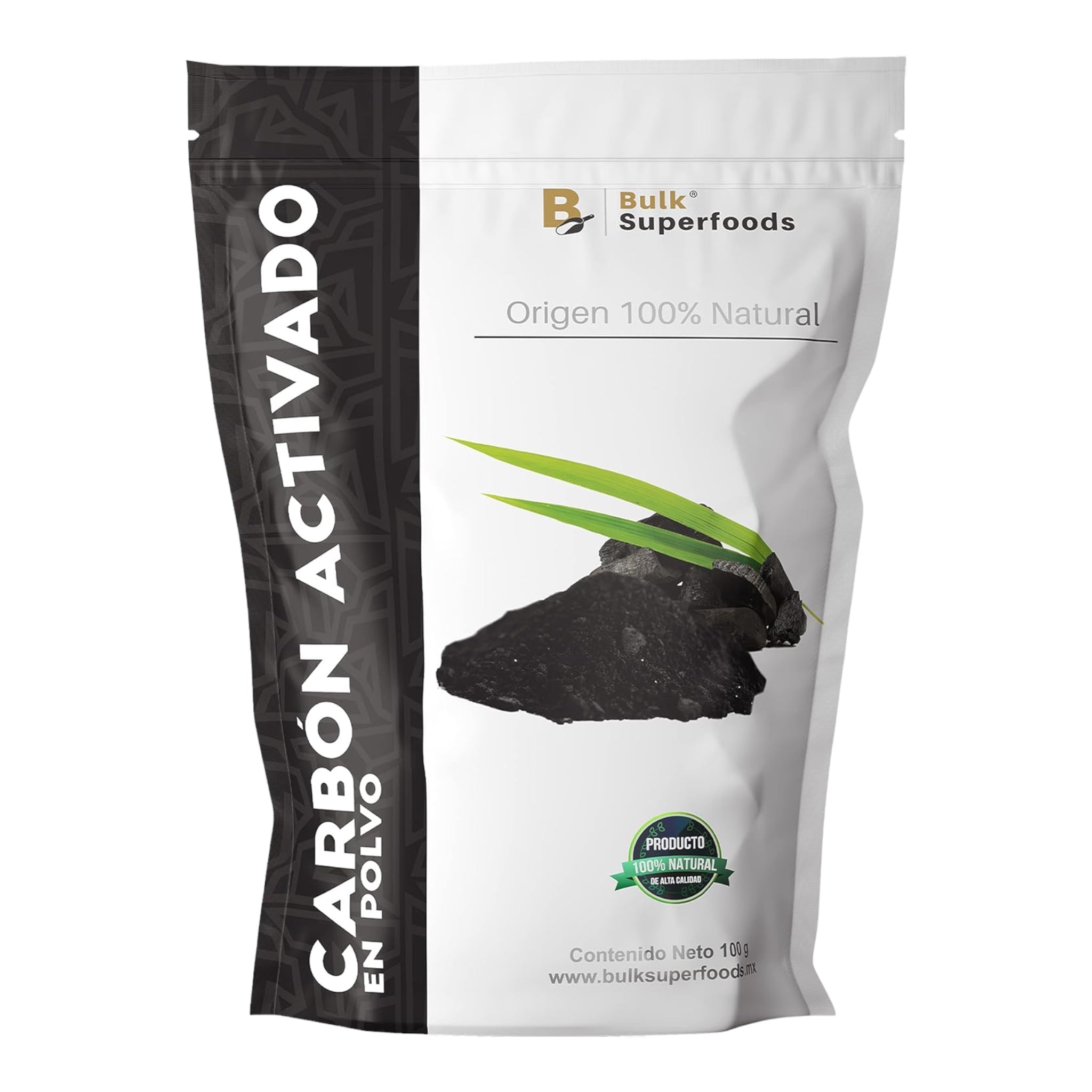 Carbón Activado en Polvo | Contiene 100 g