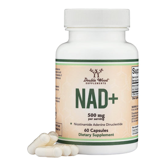 Double Wood NAD+ 500mg 60 capsulas