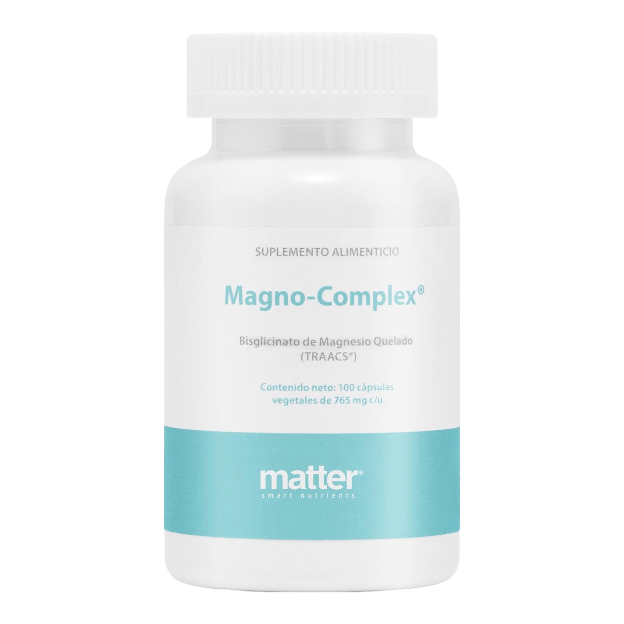 Suplemento Alimenticio Bisglicinato de Magnesio Quelado Vegano