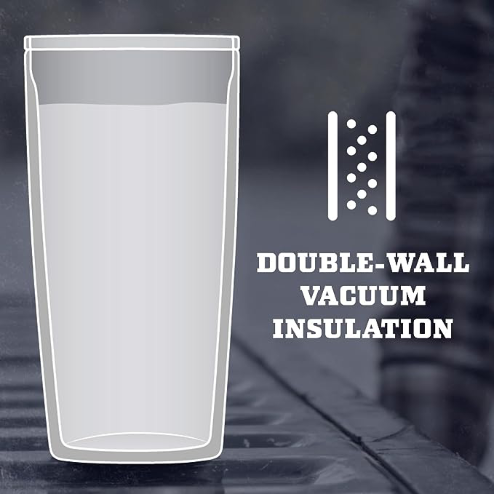 YETI Rambler - Vaso de 591 ml, de Acero Inoxidable, aislado al vacío con tapa MagSlider - Purpura