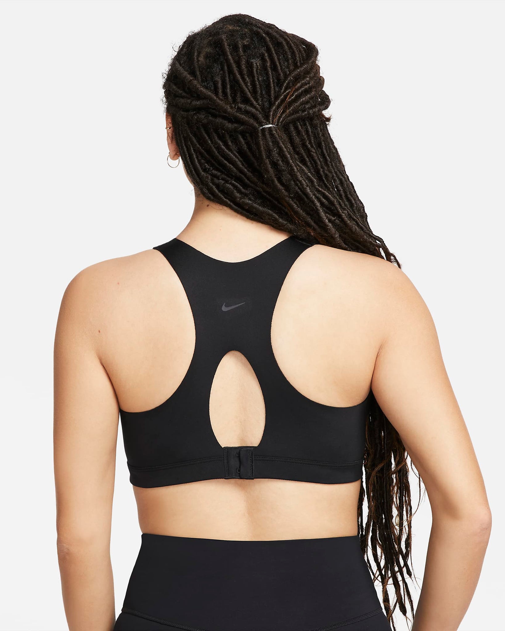 Nike Alpha - Women's High-Support Padded Zip-Front Sports Bra